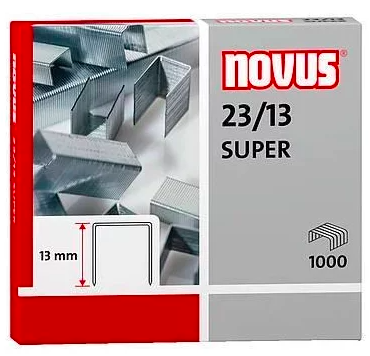 Скоби для степлера NOVUS № 23/13 SUPER ( 042-0533 )